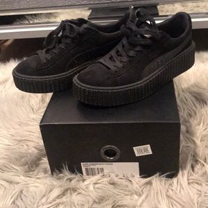 Rihanna Fenty Black Creepers